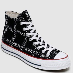 NEW Converse Chuck 70 Hi Grid JW Anderson Black White Insign Mens Sz 13 160807C
